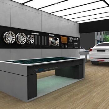 钢构展厅效果图大全（佛山钢结构展厅设计案例分析） 建筑施工图施工 第5张