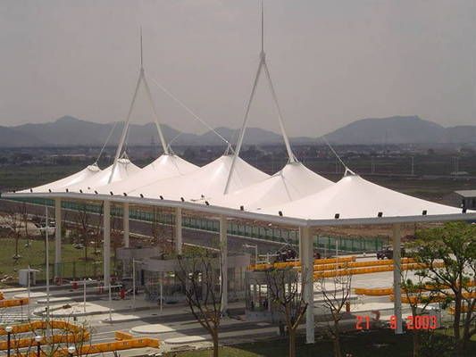 加油站大棚安装方法视频 结构地下室施工 第5张