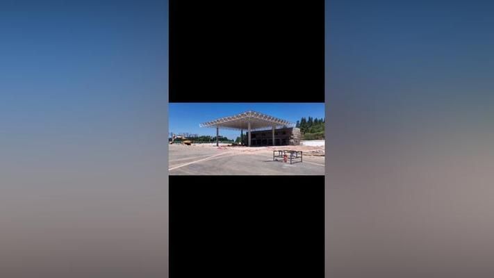 加油站大棚安装方法图解 装饰幕墙设计 第2张 加油站大棚安装方法图解 装饰幕墙设计 第2张