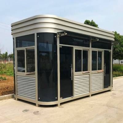 钢结构岗亭施工方案 结构电力行业设计 第4张 钢结构岗亭施工方案 结构电力行业设计 第4张