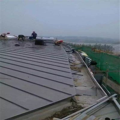 yx65-430型铝锰镁合金屋面面板 结构工业钢结构设计 第3张