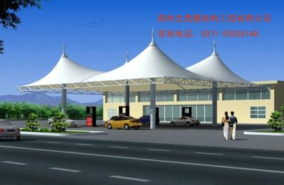 加油站钢构棚造价标准 装饰家装设计 第4张