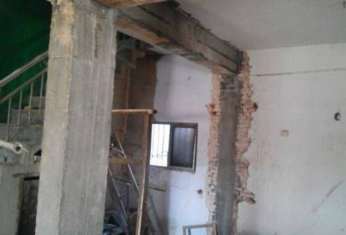 承重墙拆了用型钢加固（型钢加固承重墙拆除后的加固） 装饰工装设计 第4张