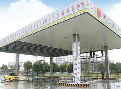 加油站罩棚材质是什么（加油站罩棚的材质有哪些） 结构电力行业设计 第3张