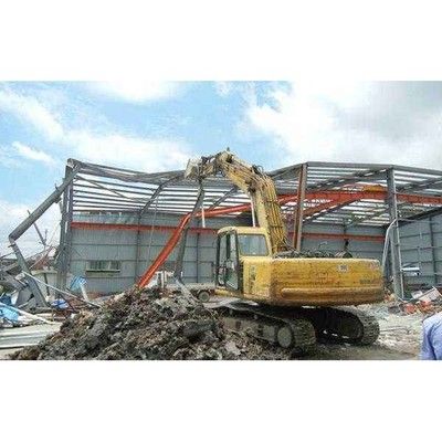 钢结构拆除方案和安全防护措施（钢结构拆除成本控制策略） 建筑消防设计 第5张
