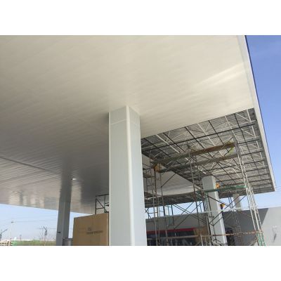 加油棚造型 钢结构钢结构停车场施工 第2张 加油棚造型 钢结构钢结构停车场施工 第2张