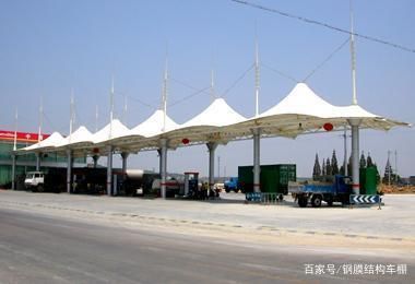 加油站顶棚用什么结构材料 装饰工装设计 第2张 加油站顶棚用什么结构材料 装饰工装设计 第2张