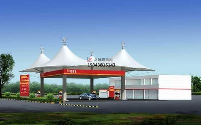 加油站顶棚用什么结构材料 装饰工装设计 第4张 加油站顶棚用什么结构材料 装饰工装设计 第4张