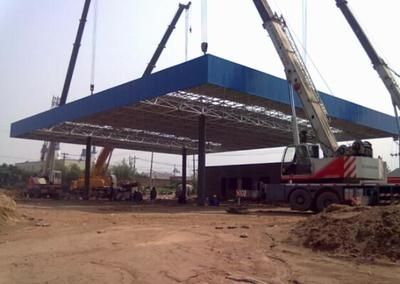 加油站钢结构罩棚安全排查鉴定中标（加油站钢结构罩棚安全排查鉴定） 装饰家装施工 第4张