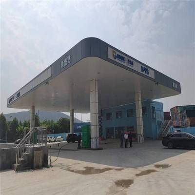 加油站罩棚一般多高 装饰工装设计 第4张 加油站罩棚一般多高 装饰工装设计 第4张