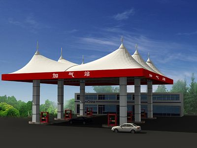 轻钢加油站顶棚图片(轻钢加油站顶棚设计) 装饰幕墙施工 第5张 轻钢加油站顶棚图片(轻钢加油站顶棚设计) 装饰幕墙施工 第5张