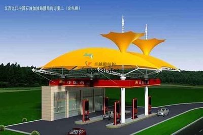 加油站罩棚图片(加油站罩棚设计案例加油站罩棚材质对比) 钢结构钢结构螺旋楼梯设计 第5张 加油站罩棚图片(加油站罩棚设计案例加油站罩棚材质对比) 钢结构钢结构螺旋楼梯设计 第5张
