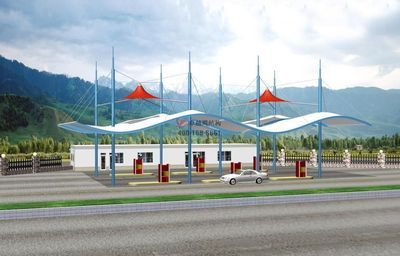 加油站顶棚设计(加油站顶棚设计是一个综合考虑实用性、美观性和安全性的过程) 结构工业装备设计 第4张 加油站顶棚设计(加油站顶棚设计是一个综合考虑实用性、美观性和安全性的过程) 结构工业装备设计 第4张