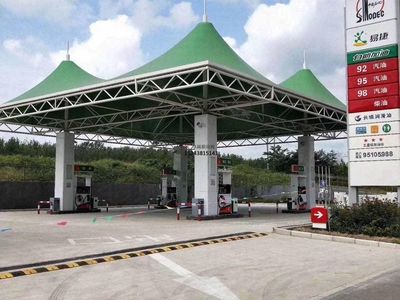 加油站罩棚面积多大（加油站罩棚的占地面积计算）