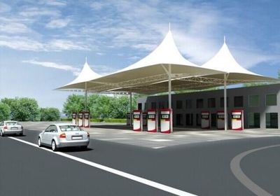 加油站罩棚面积多大（加油站罩棚的占地面积计算）