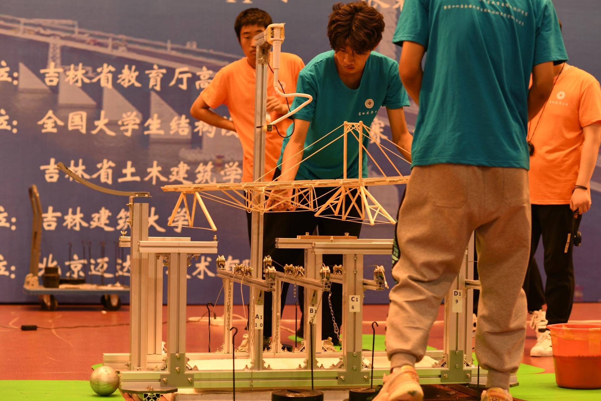 北京市建筑结构大赛(北京市大学生建筑结构设计竞赛) 结构桥梁钢结构设计 第2张 北京市建筑结构大赛(北京市大学生建筑结构设计竞赛) 结构桥梁钢结构设计 第2张