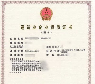 钢结构资质标准四川住建厅(四川省住房和城乡建设厅钢结构工程专业承包资质标准) 结构电力行业设计 第4张 钢结构资质标准四川住建厅(四川省住房和城乡建设厅钢结构工程专业承包资质标准) 结构电力行业设计 第4张