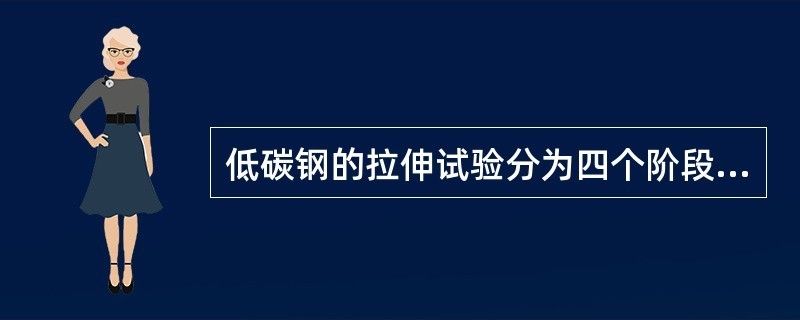 以下哪几项属于低碳钢试件拉伸试验的四个阶段（低碳钢拉伸试验的四个阶段） 钢结构玻璃栈道施工 第2张