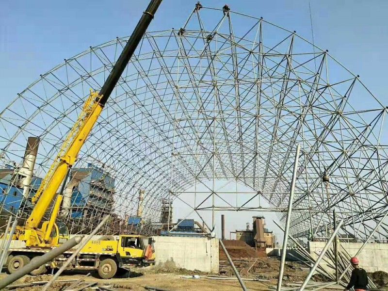 煤棚网架设计图纸大全视频(煤棚网架设计图纸大全) 钢结构跳台设计 第4张 煤棚网架设计图纸大全视频(煤棚网架设计图纸大全) 钢结构跳台设计 第4张