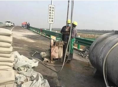 注浆加固工程施工中弘鑫晟
