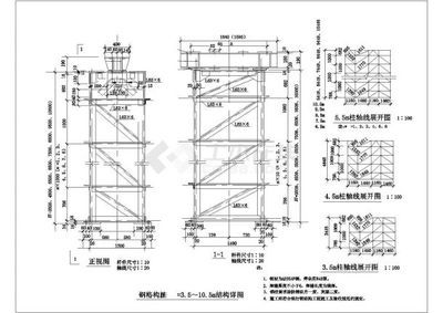 格构柱缀条计算长度是多少 结构工业钢结构施工 第3张 格构柱缀条计算长度是多少 结构工业钢结构施工 第3张