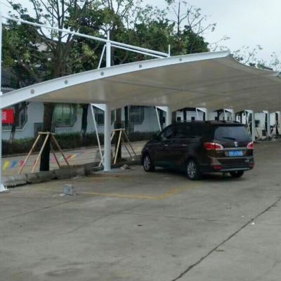汽车车棚钢结构 钢结构有限元分析设计 第4张 汽车车棚钢结构 钢结构有限元分析设计 第4张