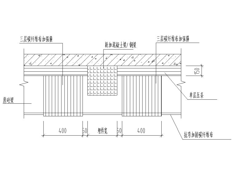 粘钢梁加固压条在什么部位施工(粘钢梁加固施工注意事项) 钢结构跳台设计 第3张 粘钢梁加固压条在什么部位施工(粘钢梁加固施工注意事项) 钢结构跳台设计 第3张