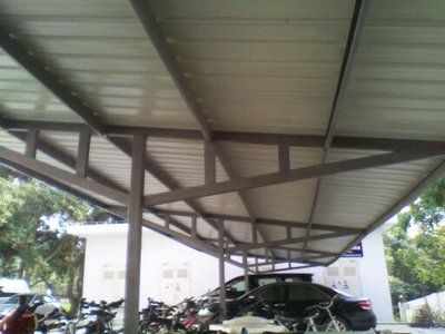 农村钢架车棚(农村车棚设计案例分享钢架车棚施工注意事项) 北京钢结构设计 第5张 农村钢架车棚(农村车棚设计案例分享钢架车棚施工注意事项) 北京钢结构设计 第5张