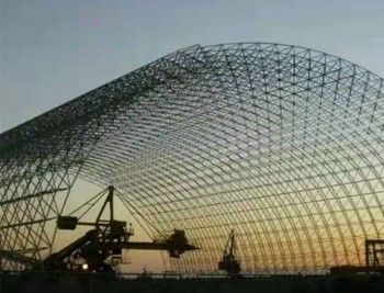 煤棚图片(煤棚防风抑尘网案例) 建筑方案设计 第4张 煤棚图片(煤棚防风抑尘网案例) 建筑方案设计 第4张