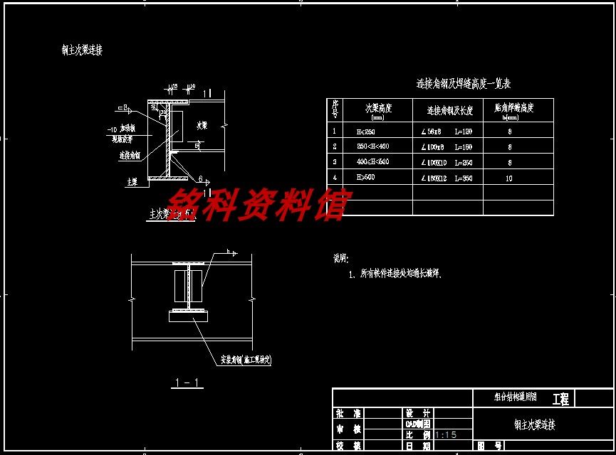 型钢结构图集（钢结构图集是建筑设计和施工中不可或缺的参考资料） 结构工业钢结构施工 第5张