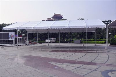桁架展棚搭建效果图片高清 钢结构网架设计 第3张