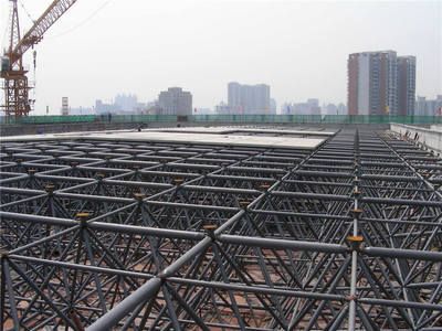 网架 跨度（大跨度网架施工安装技术） 钢结构异形设计 第1张