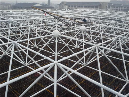 网架 跨度（大跨度网架施工安装技术） 钢结构异形设计 第5张