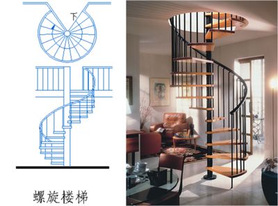 螺旋楼梯施工图怎么画的图片(cad绘制螺旋楼梯施工图的步骤和技巧和技巧) 结构电力行业设计 第3张 螺旋楼梯施工图怎么画的图片(cad绘制螺旋楼梯施工图的步骤和技巧和技巧) 结构电力行业设计 第3张