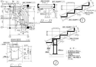 螺旋楼梯施工图怎么画的图片(cad绘制螺旋楼梯施工图的步骤和技巧和技巧) 结构电力行业设计 第2张 螺旋楼梯施工图怎么画的图片(cad绘制螺旋楼梯施工图的步骤和技巧和技巧) 结构电力行业设计 第2张