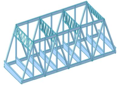 桁架模型设计思路（sketchup建模技巧分享） 北京加固施工 第5张
