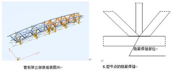 桁架结构的计算 上下杆件 形状