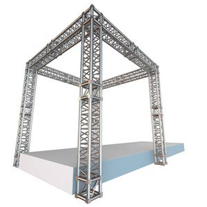 桁架模型制作方法(3dmax中制作桁架模型的基本步骤) 钢结构有限元分析设计 第5张 桁架模型制作方法(3dmax中制作桁架模型的基本步骤) 钢结构有限元分析设计 第5张