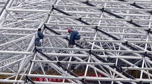 网架结构施工视频讲解 钢结构桁架施工 第4张 网架结构施工视频讲解 钢结构桁架施工 第4张