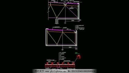 桁架结构图集图片素材 建筑施工图设计 第4张 桁架结构图集图片素材 建筑施工图设计 第4张