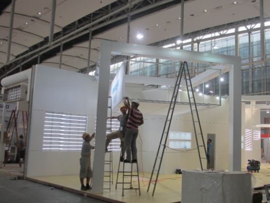 桁架展台搭建厂家 建筑施工图设计 第3张