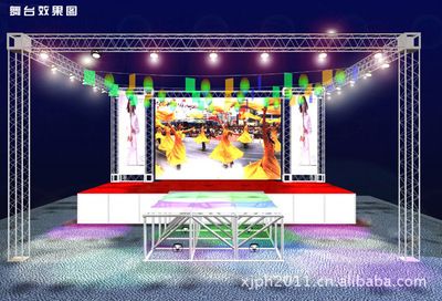 桁架展厅效果图怎么做视频（如何制作桁架展厅效果图）