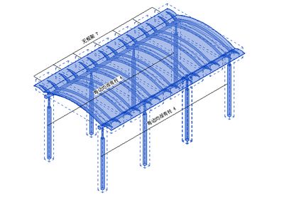 桁架结构设计模型图 钢结构门式钢架施工 第5张 桁架结构设计模型图 钢结构门式钢架施工 第5张