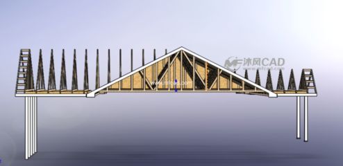 桁架模型的结构特点（桁架是一种由杆件在端部相互连接而组成的格子式结构） 装饰工装设计 第3张