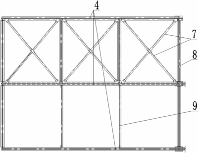 桁架模型制作图片 建筑消防施工 第4张