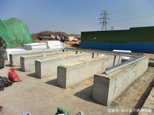 水箱钢架图 结构桥梁钢结构施工 第2张
