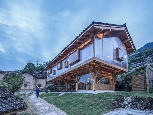 双坡屋顶立面图（双坡屋顶立面图图纸库） 建筑施工图设计 第5张