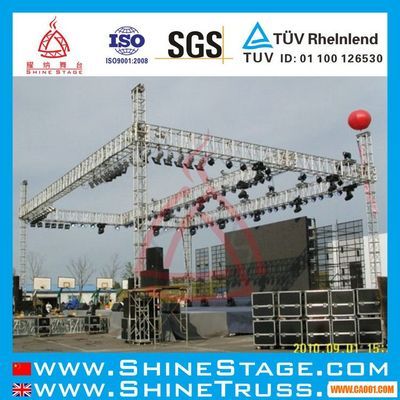 舞台桁架结构图(舞台桁架结构力学原理介绍舞台搭建安全规范指南) 结构工业钢结构设计 第4张 舞台桁架结构图(舞台桁架结构力学原理介绍舞台搭建安全规范指南) 结构工业钢结构设计 第4张