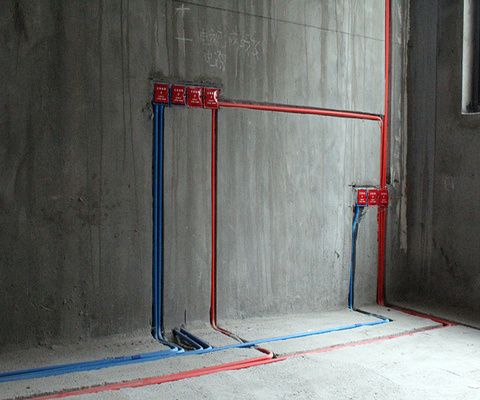 承重墙红砖部分开水槽（开槽施工安全注意事项） 钢结构跳台设计 第4张