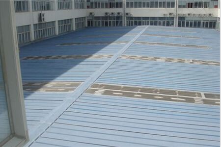 彩钢板屋面图片 建筑施工图施工 第1张